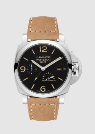 Panerai Luminor GMT Power Reserve 44mm Replica Watch PAM01321 SCAMOSCIATO BROWN